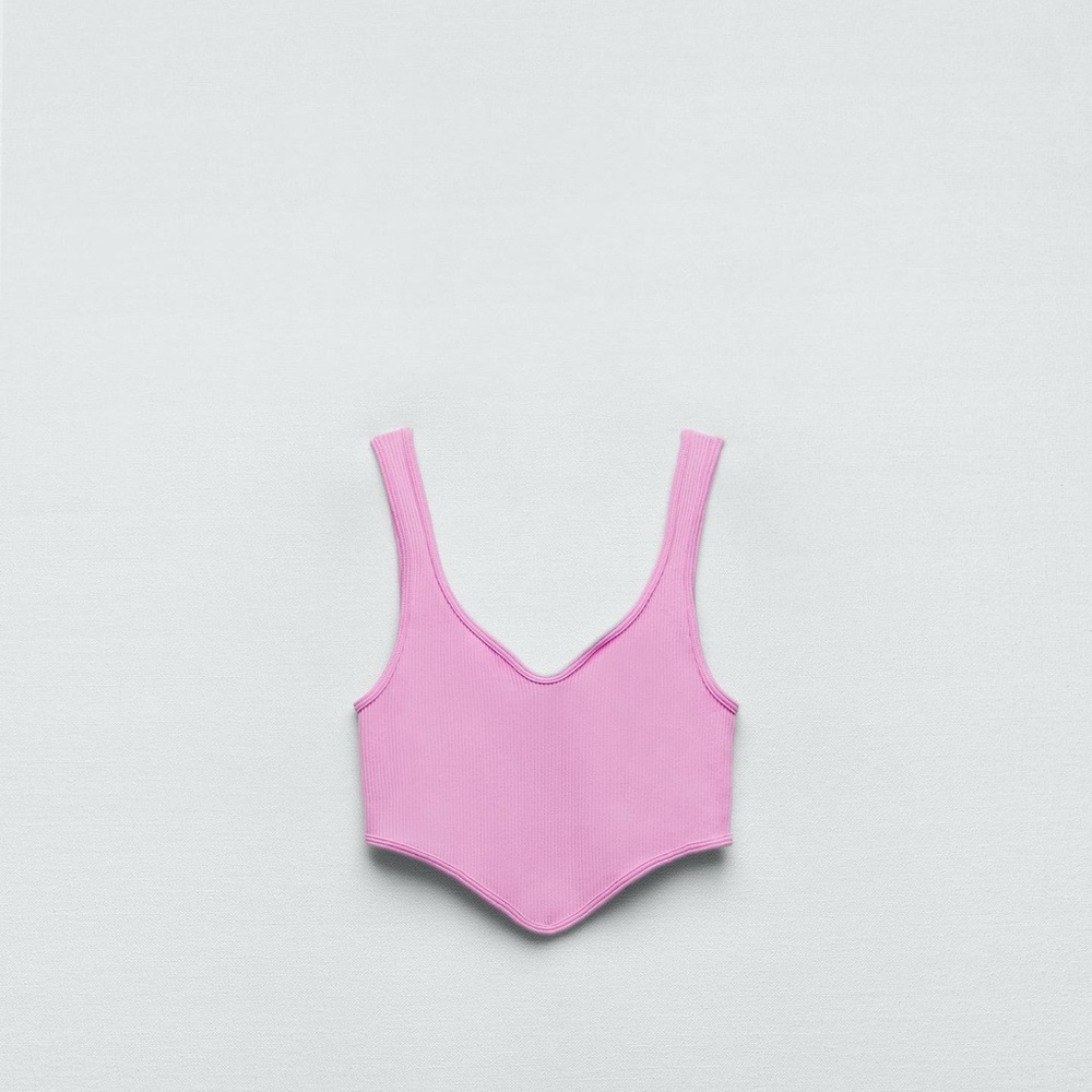 Zara Cropped Tank Top